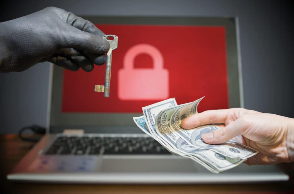 Ransomware locks critical systems with bad actors demanding cyber ransom from companies.