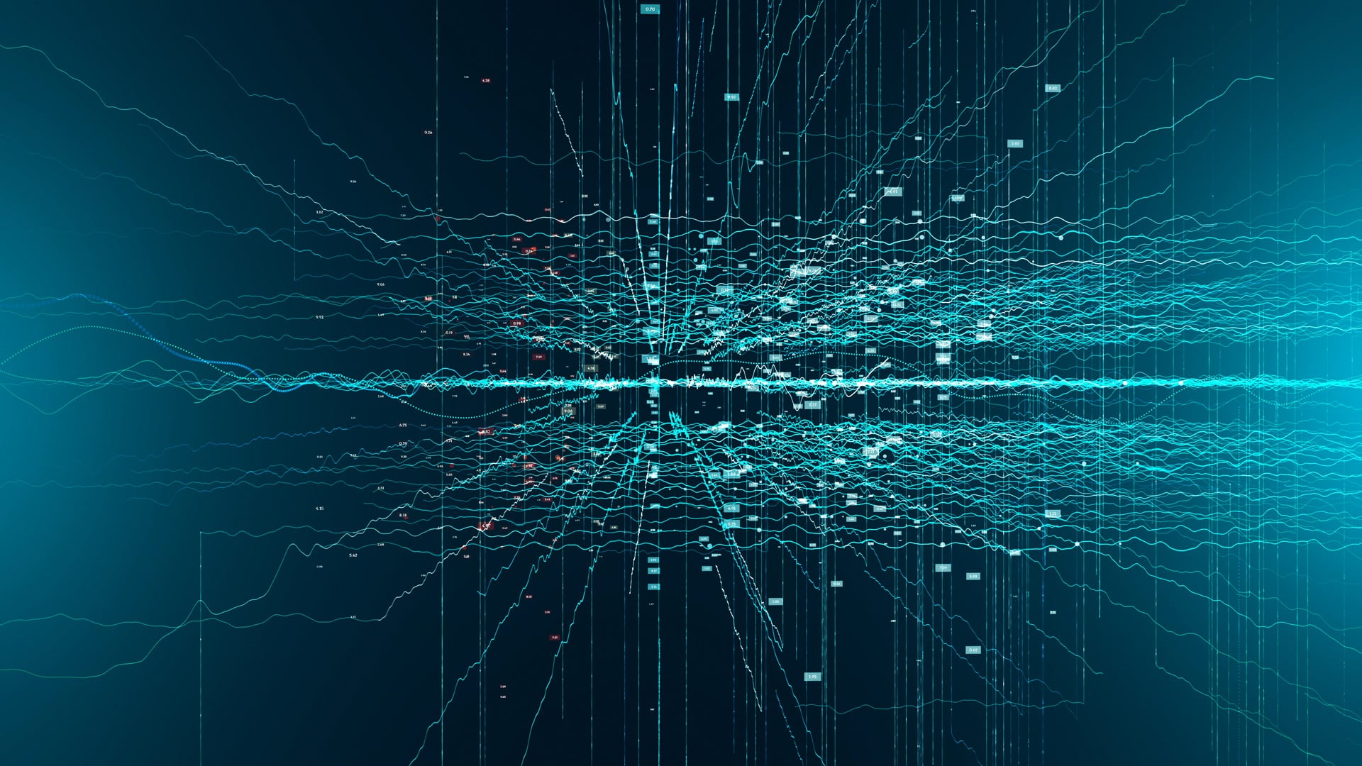 Abstract digital lines evoke Technology-Assisted Review Consulting on a dark blue background.