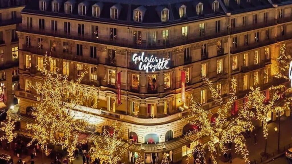 The Galeries Lafayette India representing the rise of India as a luxury market.