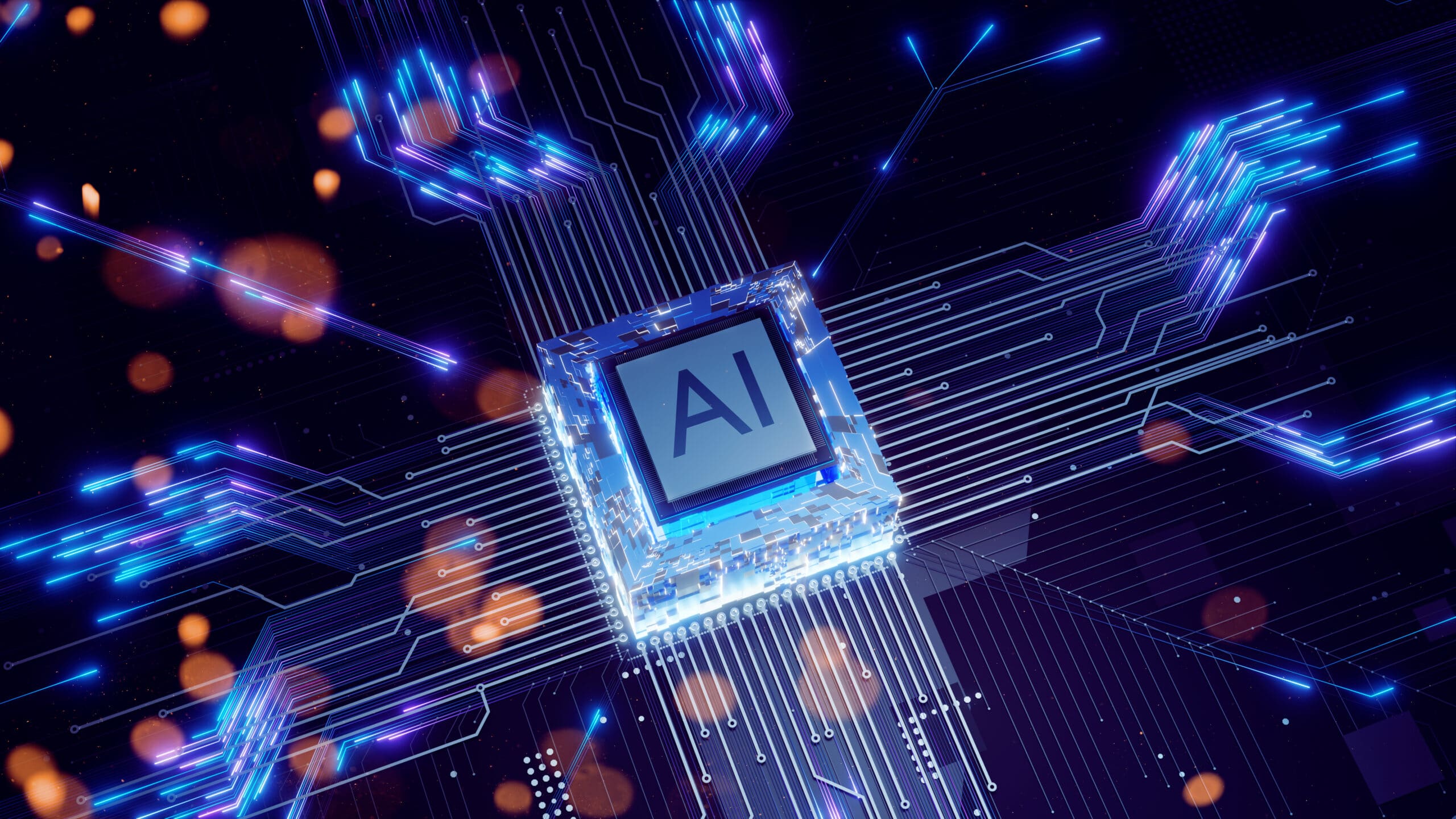 AI Chips symbolizing AI consulting services