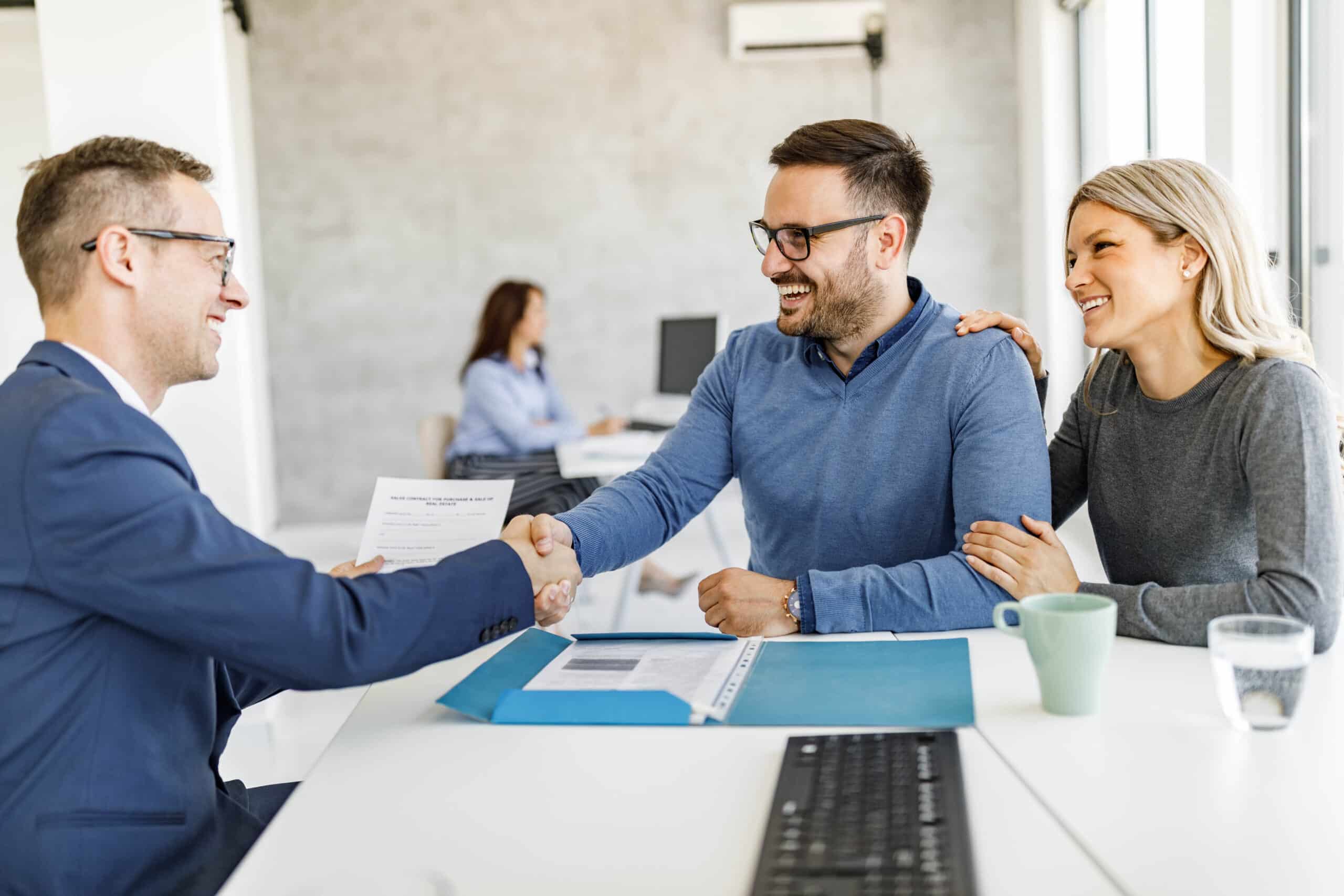 Meeting in the office symbolizing commercial lease dispute resolution consulting