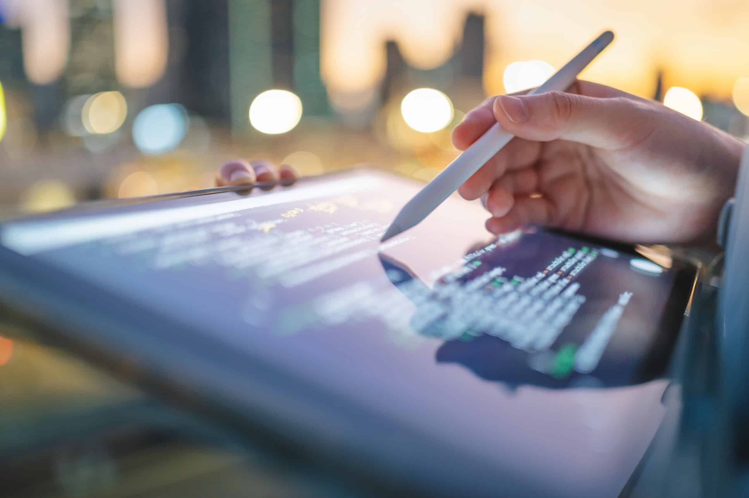 Software engineer coding symbolizing intelligent automation consulting