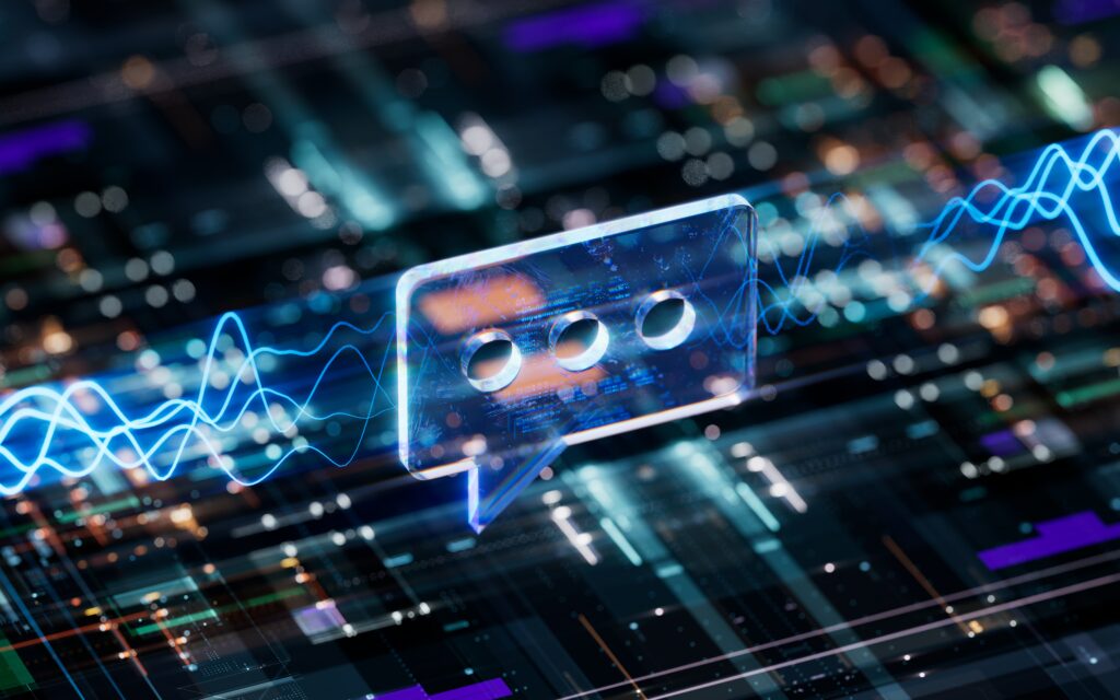 comment icon symbolizing natural language processing (NLP) consulting