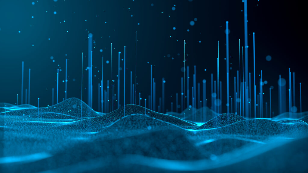 Abstract Quantum Computing representing data lake consulting